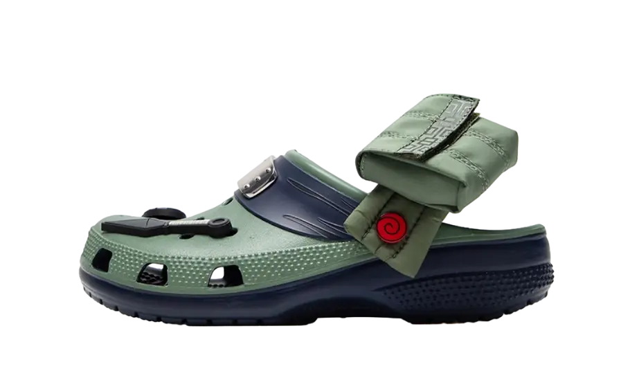 【Crocs x Naruto】クロックスClassic Clog Kakashi NEW Crocs x Naruto Shippuden Kakashi Classic Clog Men Size 7