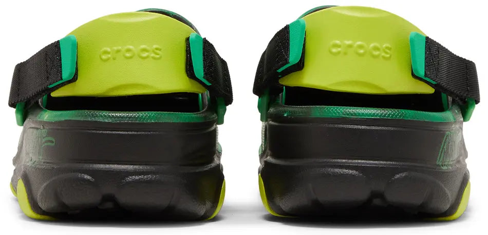 Crocs All-Terrain Clog Ron English Area 54 Green Galaxy