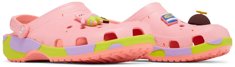 Crocs Classic Clog SpongeBob SquarePants Patrick Star Pair