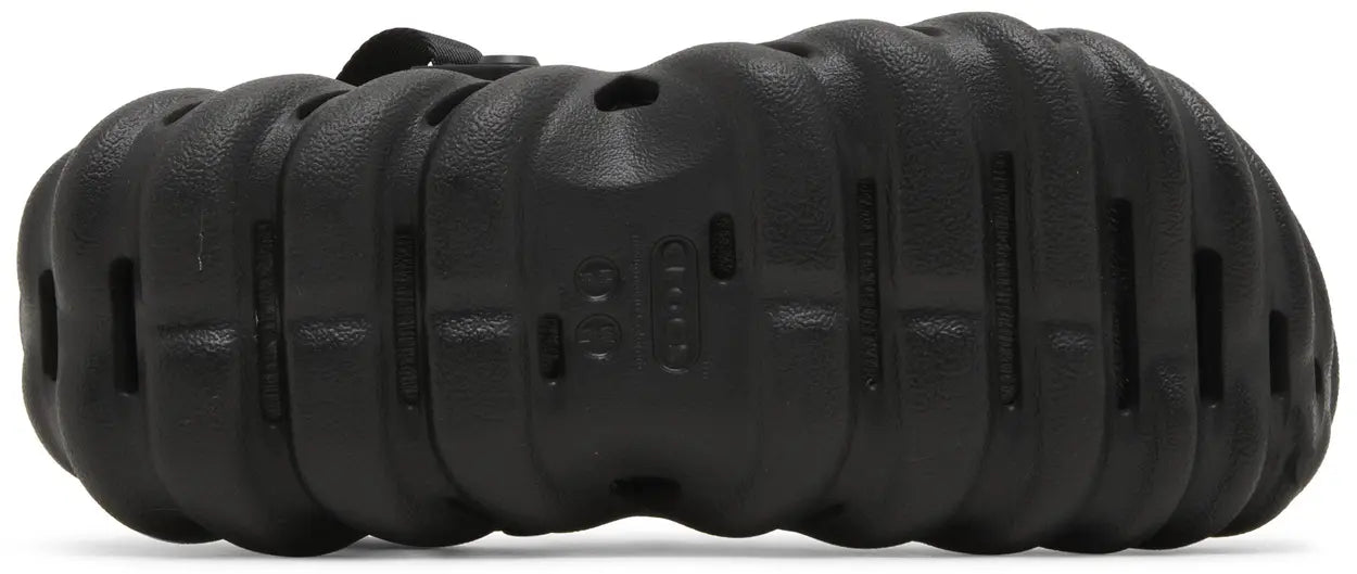Crocs Echo Clog Black Sole