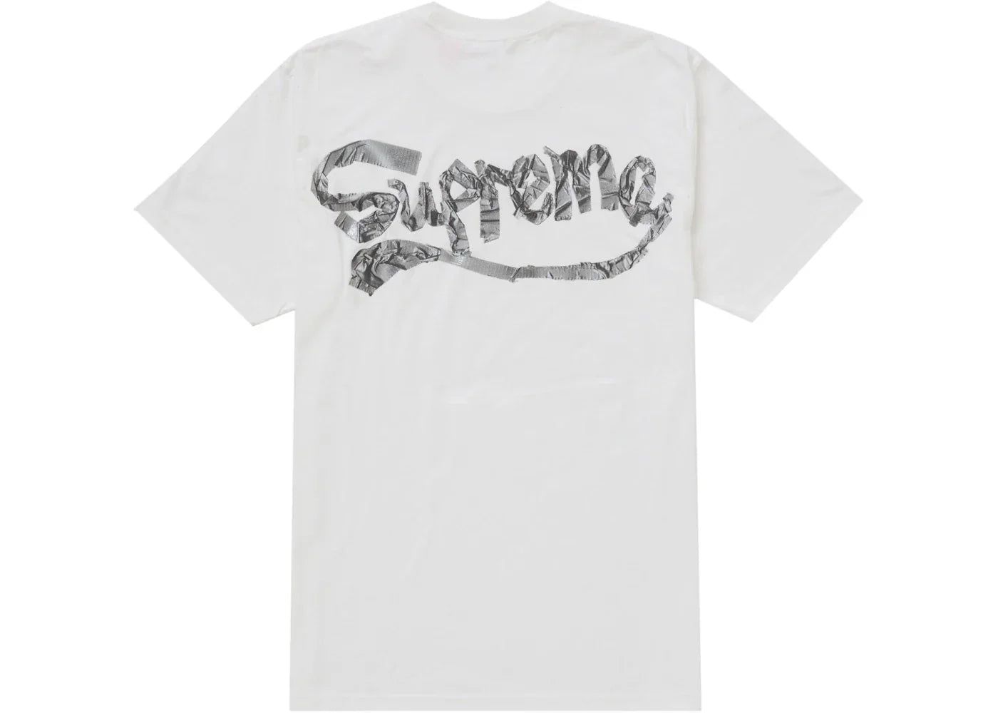 Supreme Tape Tee White -1