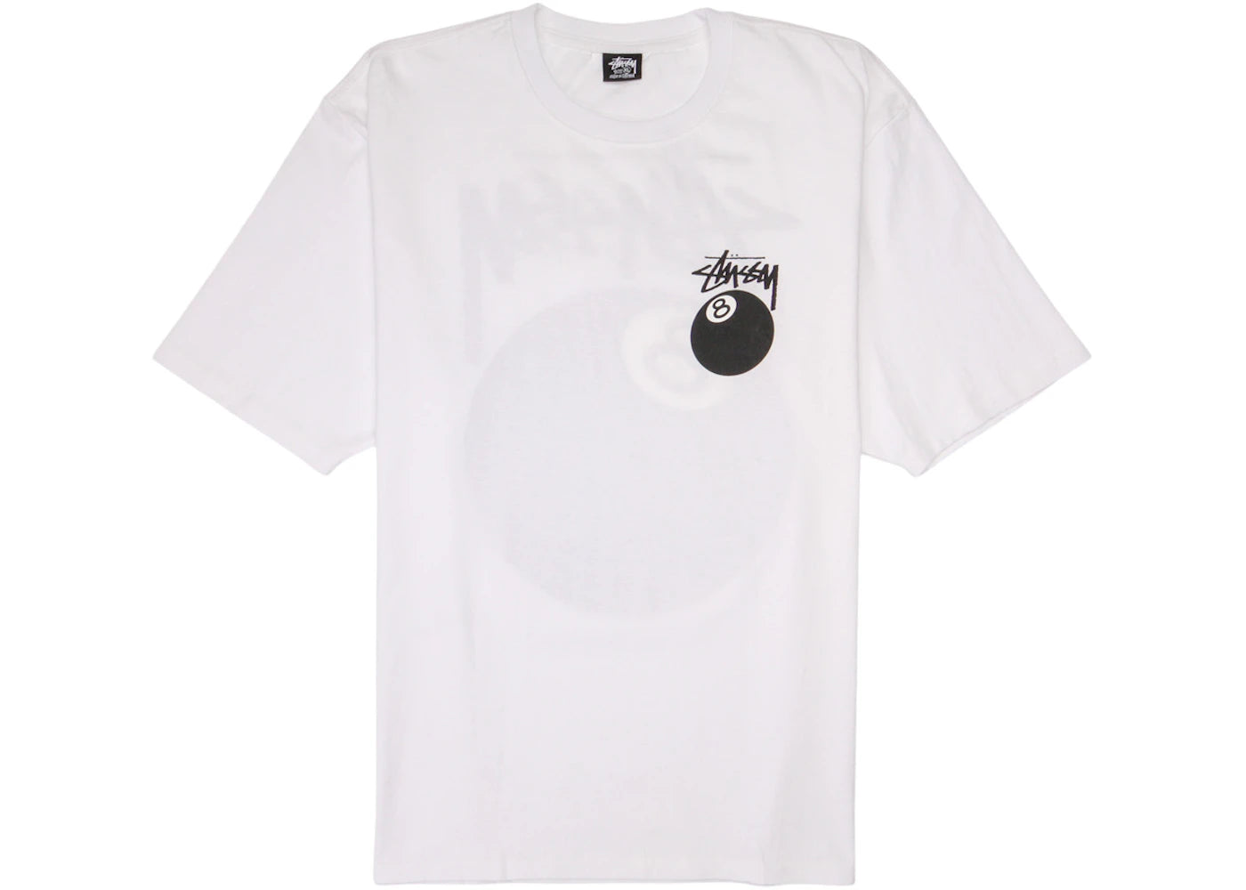 Stussy 8 Ball Tee White -1