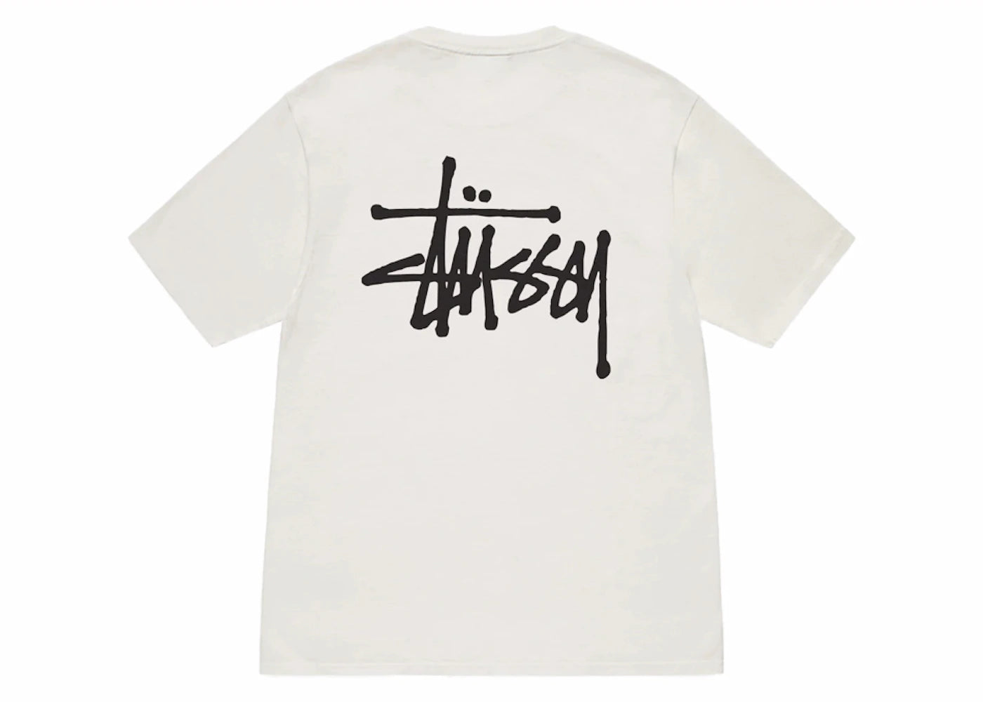 Stussy Basic Pigment Dyed T-Shirt Natural -1