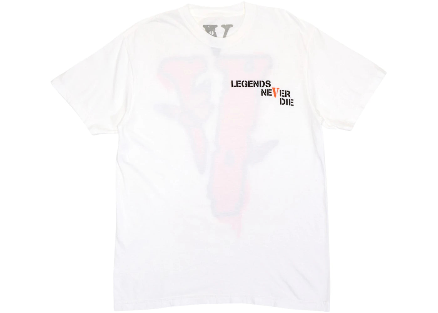 Juice Wrld x Vlone Butterfly T-Shirt White -1