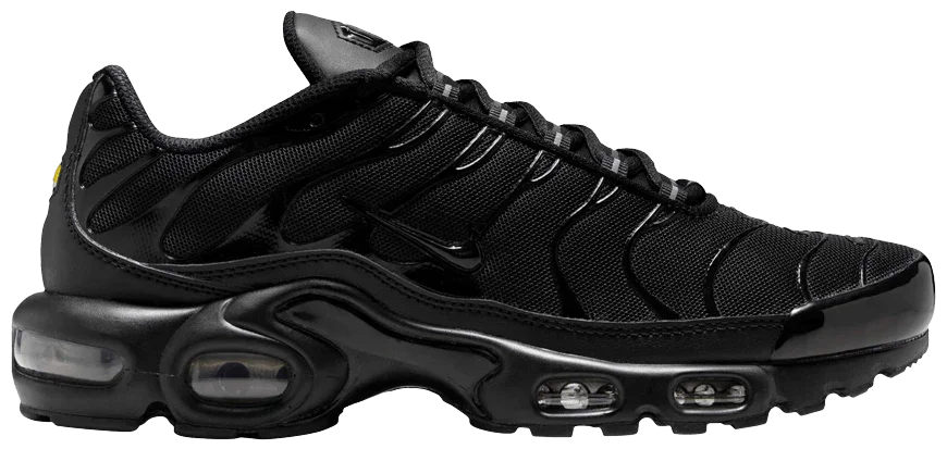 Nike Air Max Plus Triple Black (Women's)-1
