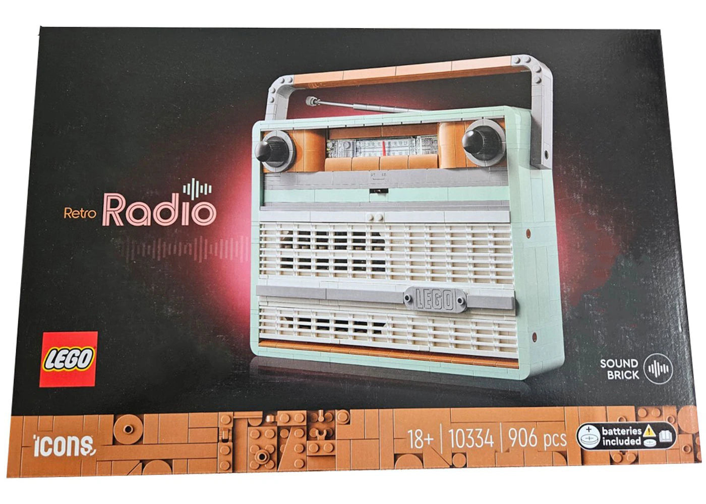 LEGO Icons Retro Radio Set 10334 -1