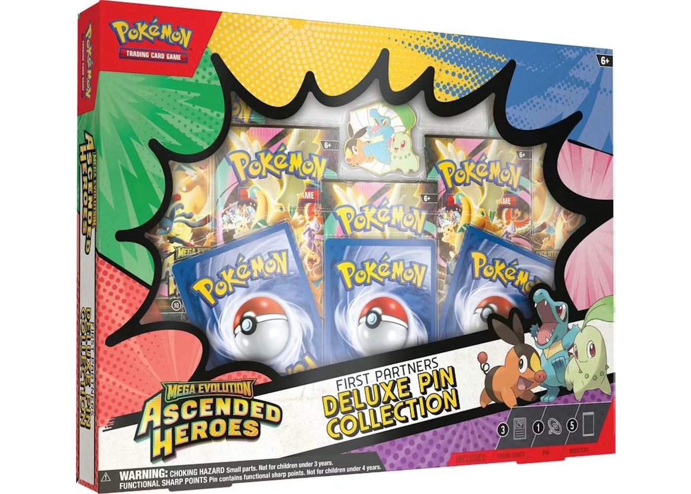 2026 Pokemon Mega Evolution Ascended Heroes Deluxe Pin Collection Box -1