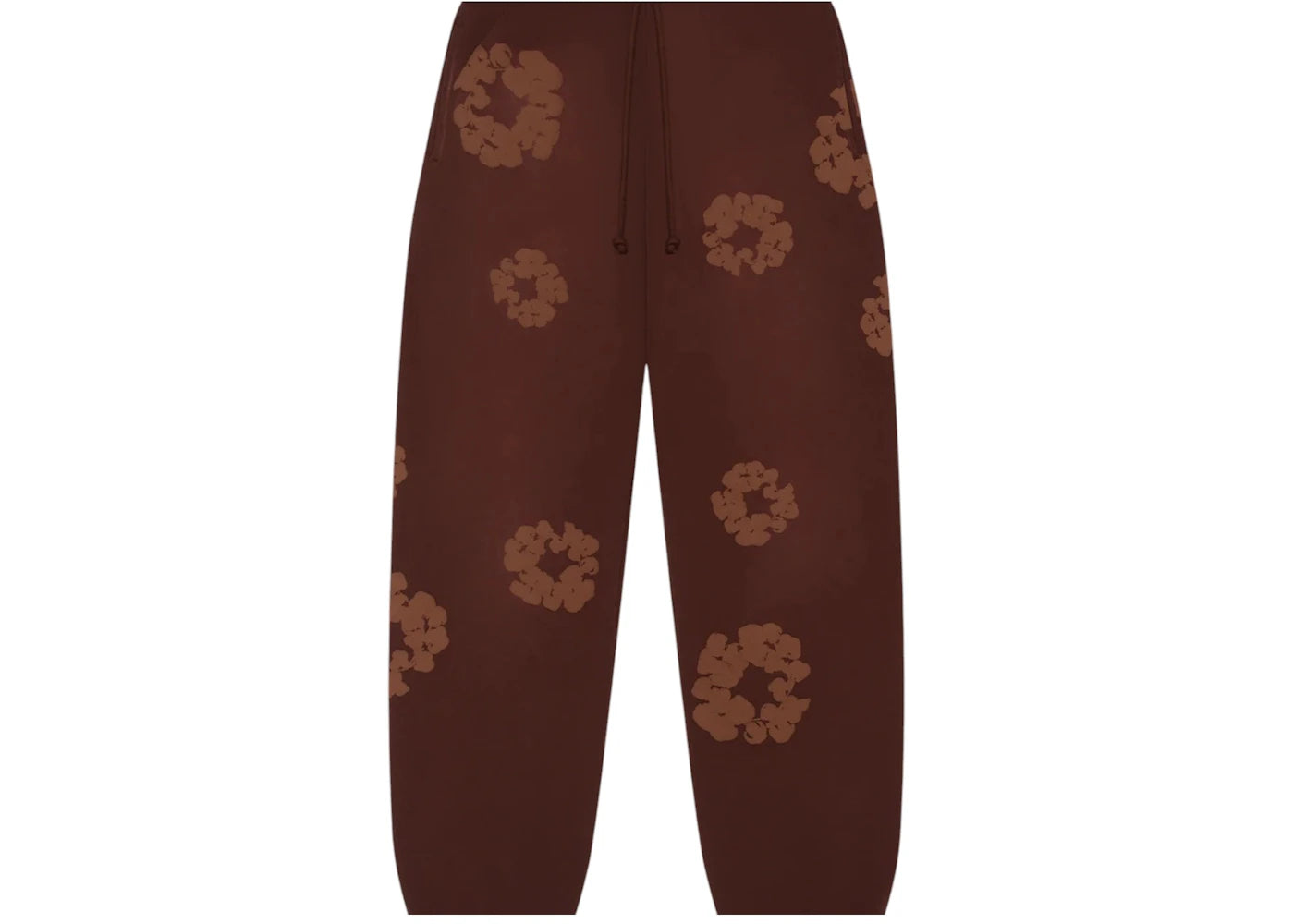 Denim Tears Mono Cotton Wreath Sweatpants Brown