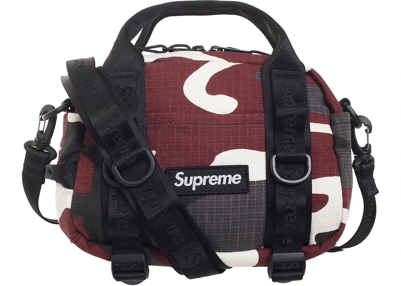 Supreme Mini Duffle Bag (SS26) Red Camo -1