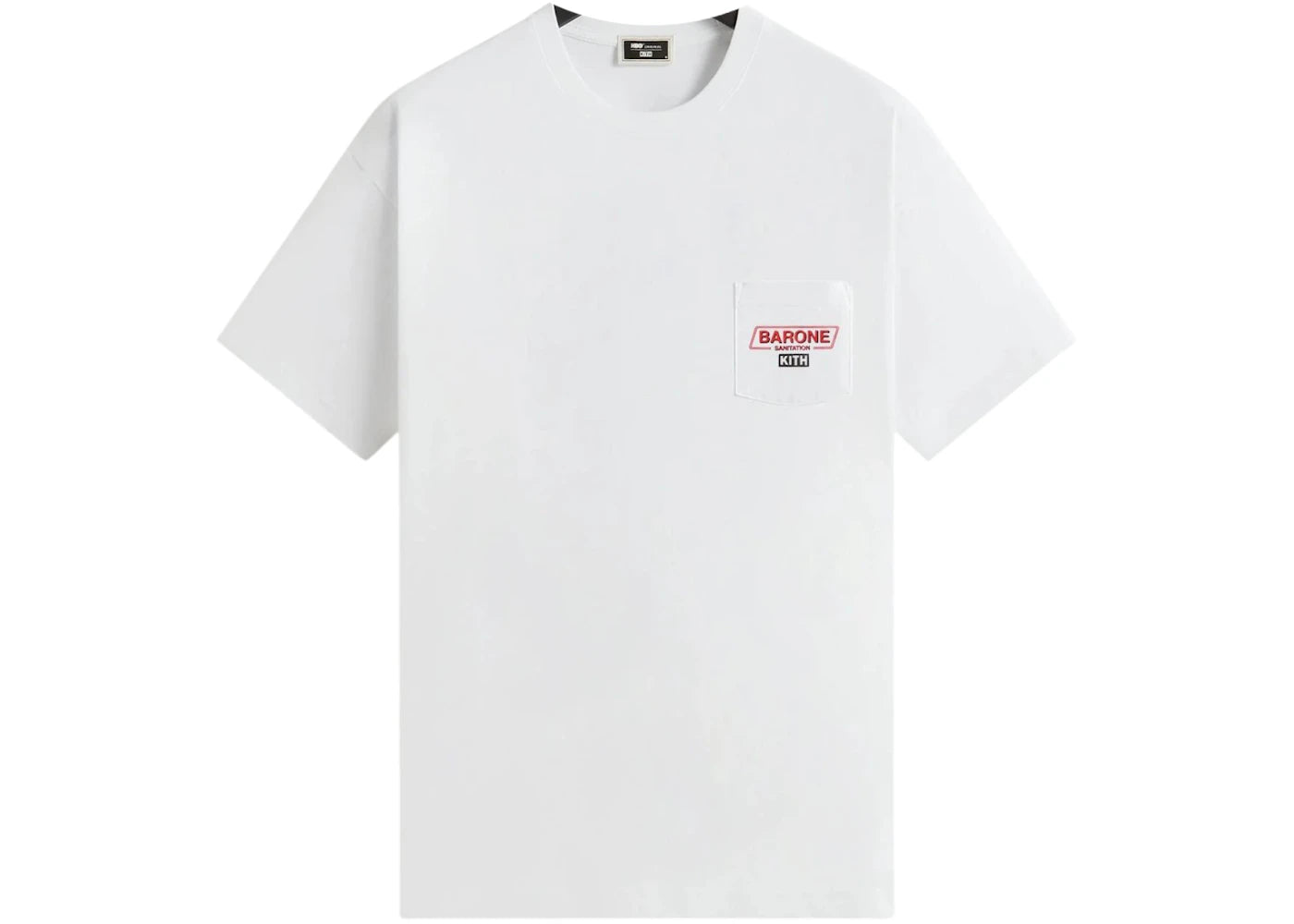 Kith x The Sopranos Barone Sanitation Vintage Tee White -1