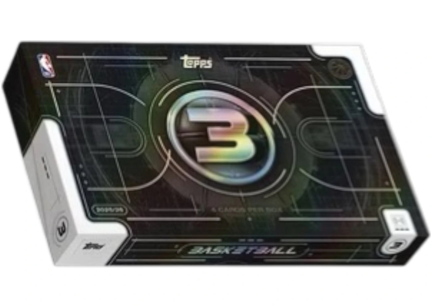 2025-26 Topps Three Basketball Hobby Box -1