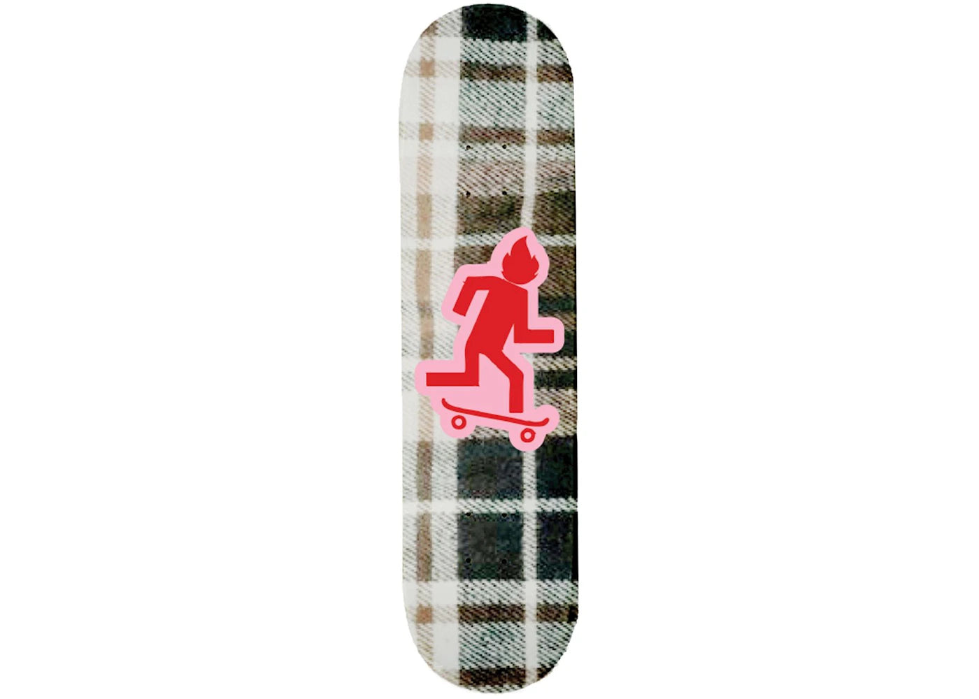 Travis Scott Cactus Jack Plaid Skateboard Deck -1