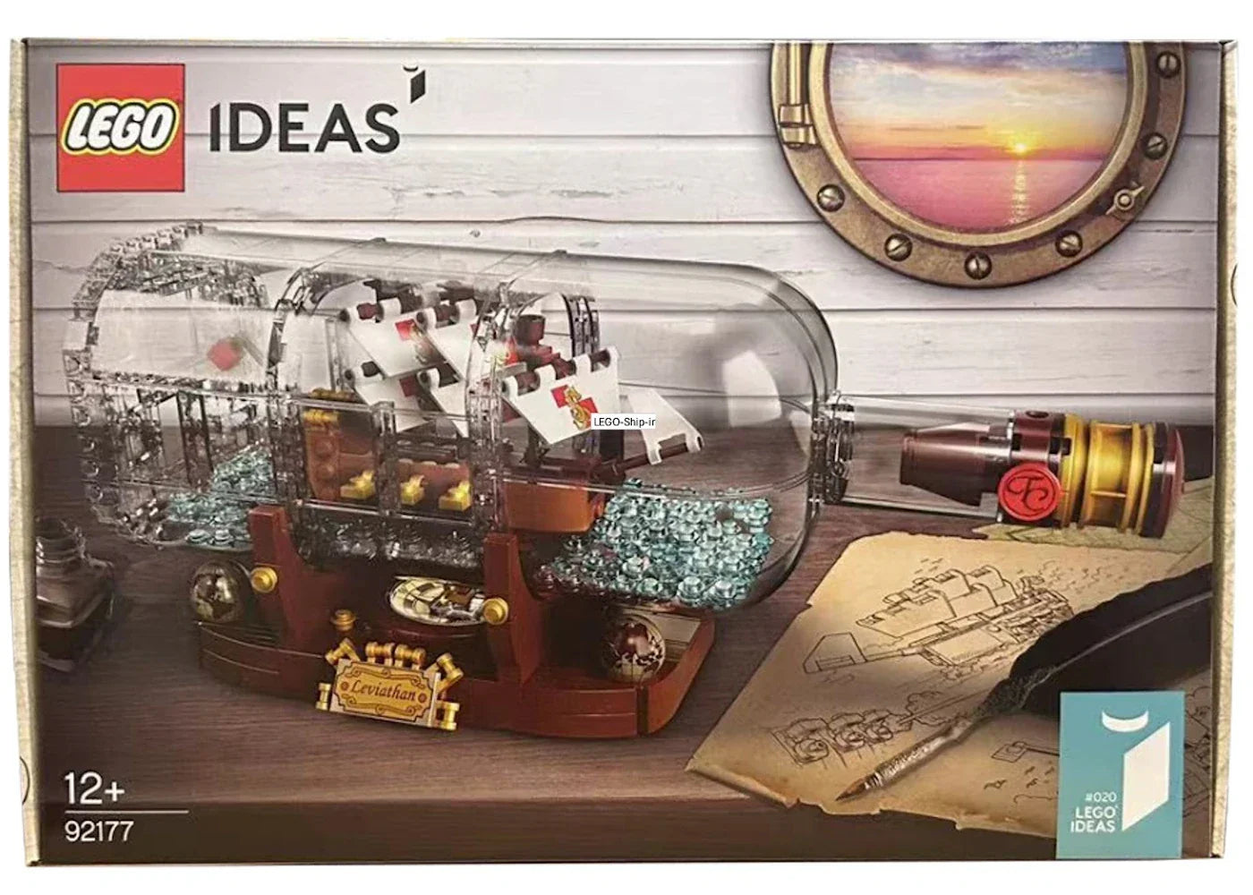 LEGO Ideas Ship in a Bottle Set 92177-1