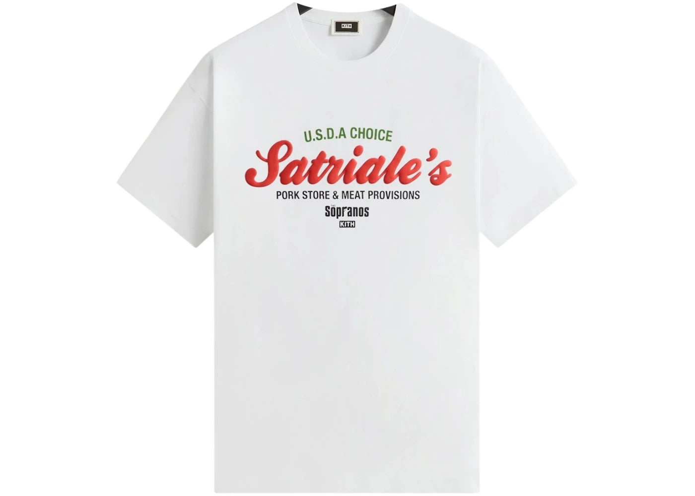 Kith x The Sopranos Satriale'S Vintage Tee White -1
