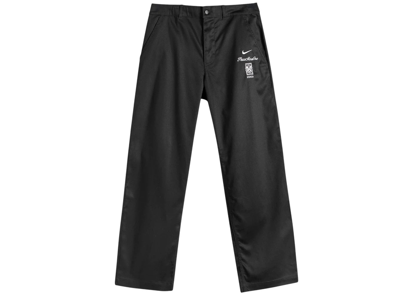 Nike x PEACEMINUSONE South Korea G-Dragon KFA Chino Pants Black -1