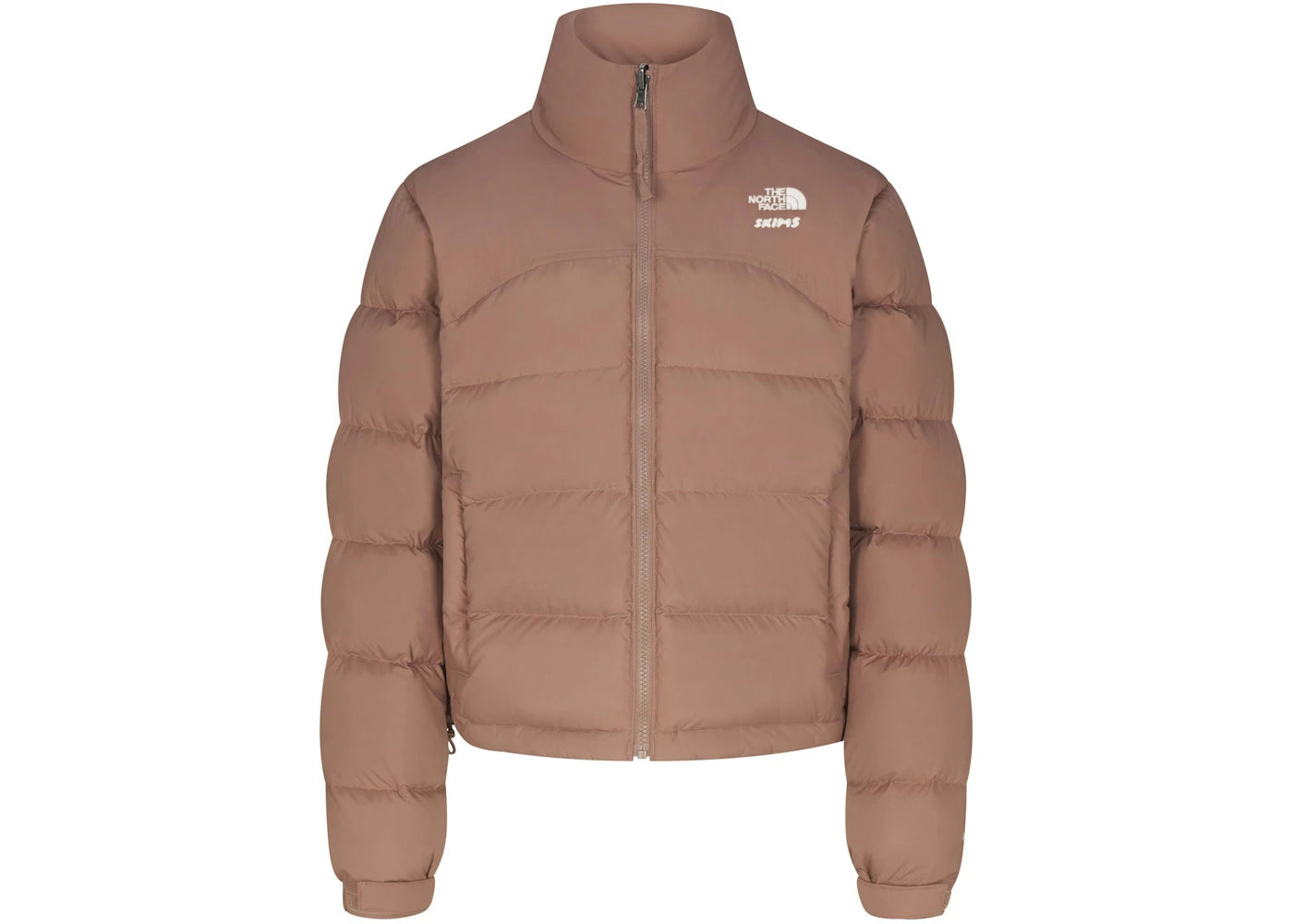 SKIMS x TNF 2000 Retro Nuptse Jacket Sienna -1