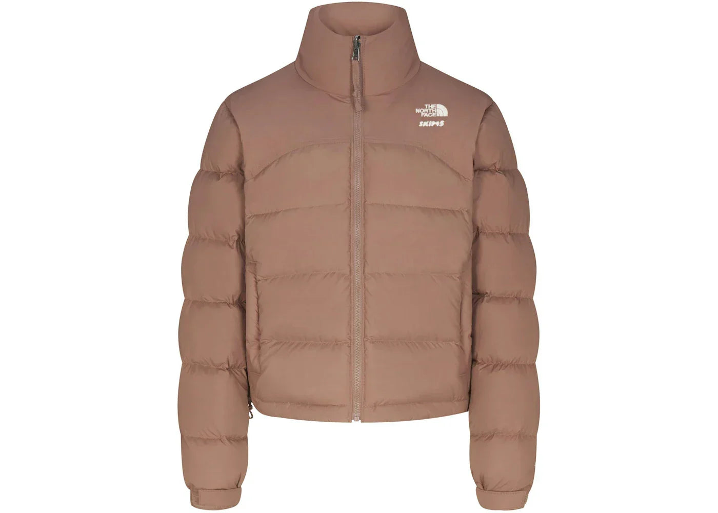 SKIMS x TNF 2000 Retro Nuptse Jacket Sienna -1