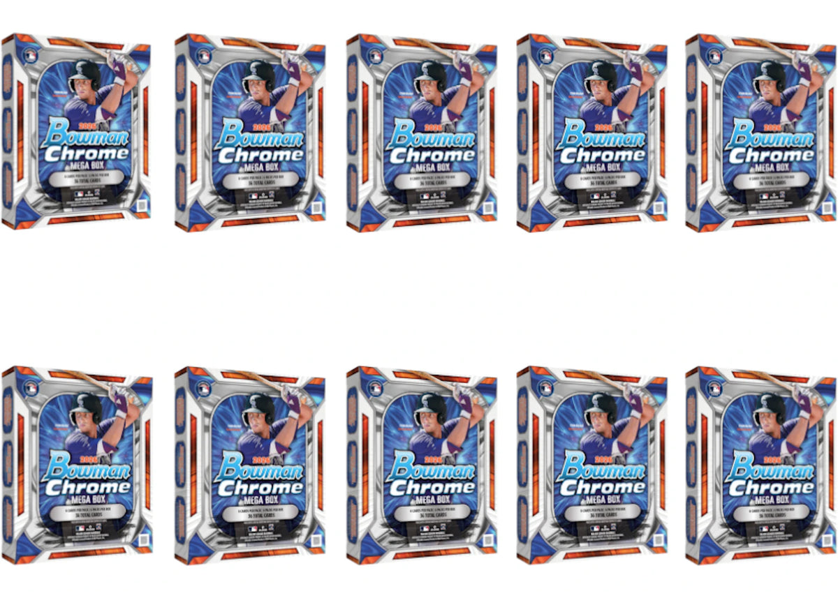 2026 Bowman Chrome Baseball Mega Box 10x Lot -1