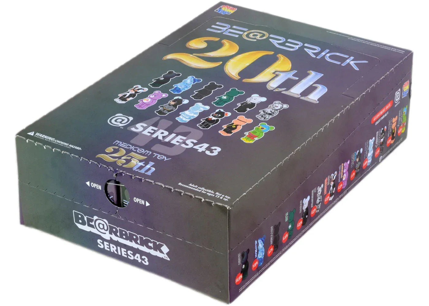 Bearbrick Series 43 Sealed Case 100% (24 Blind Boxes)-1