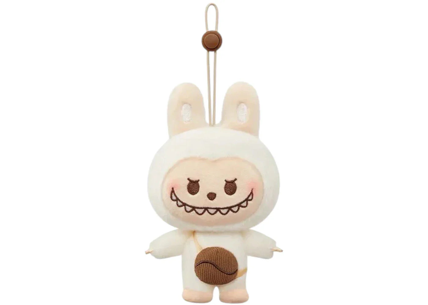 Pop Mart POP BEAN Coffee Factory Series LABUBU Coffee Bean Grinder Plush Pendant-1