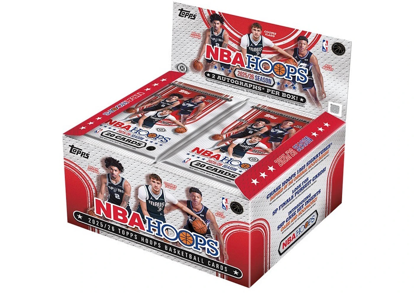 2026 Topps NBA Hoops Basketball Hobby Jumbo Box -1