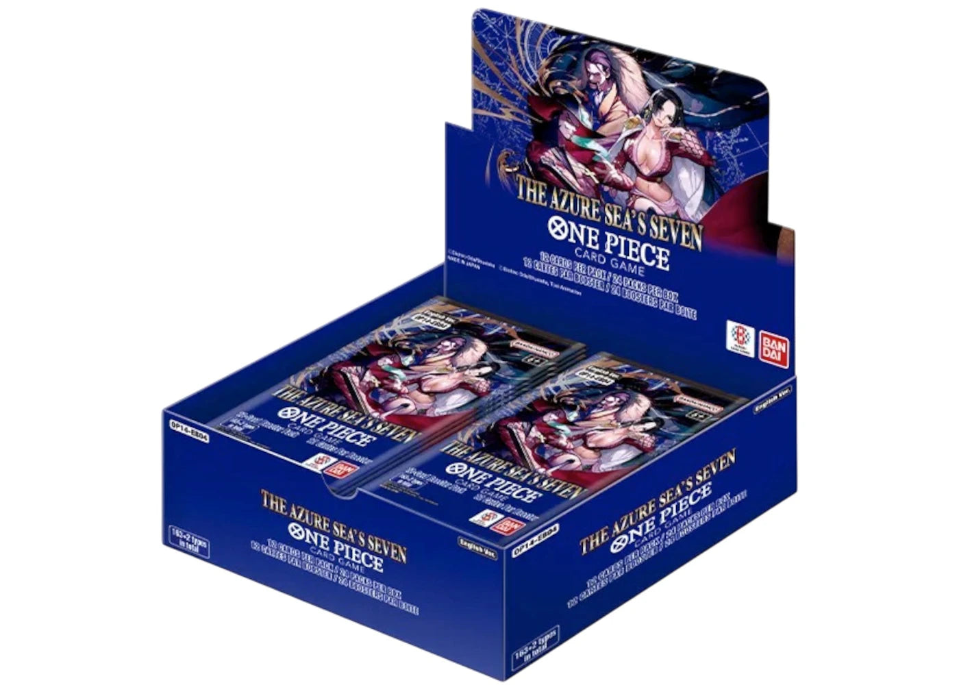Bandai One Piece The Azure Sea's Seven (OP14-EB04) Booster Box -1