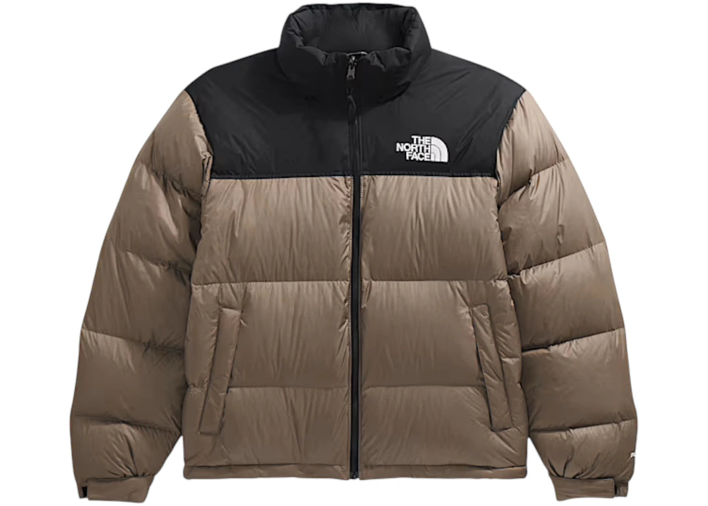 The North Face 1996 Retro Nuptse Jacket Mocha Brown/TNF Black -1