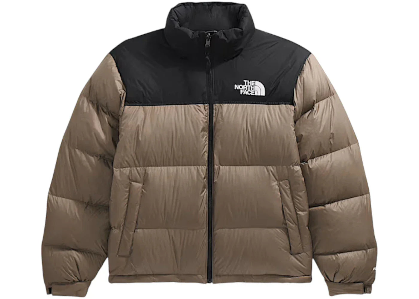 The North Face 1996 Retro Nuptse Jacket Mocha Brown/TNF Black -1
