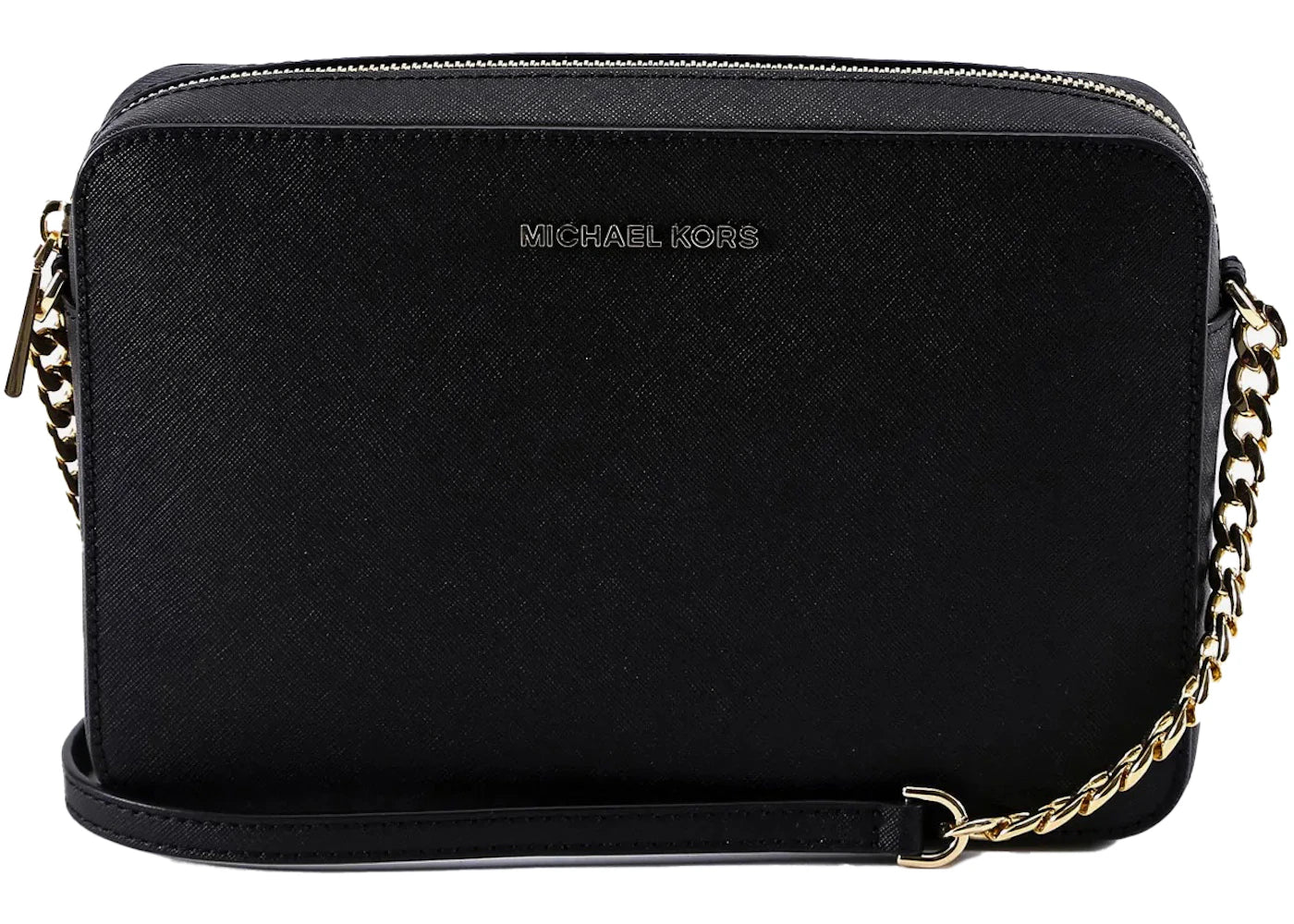 Michael Kors Leather Shoulder Bag Black -1