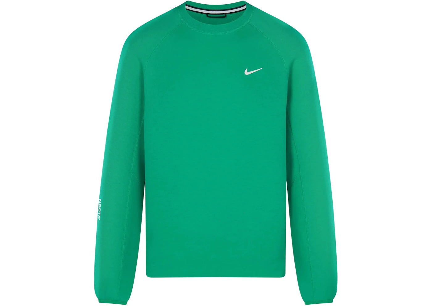 Nike x NOCTA Tech Fleece Crew Stadium Green/Sail -1