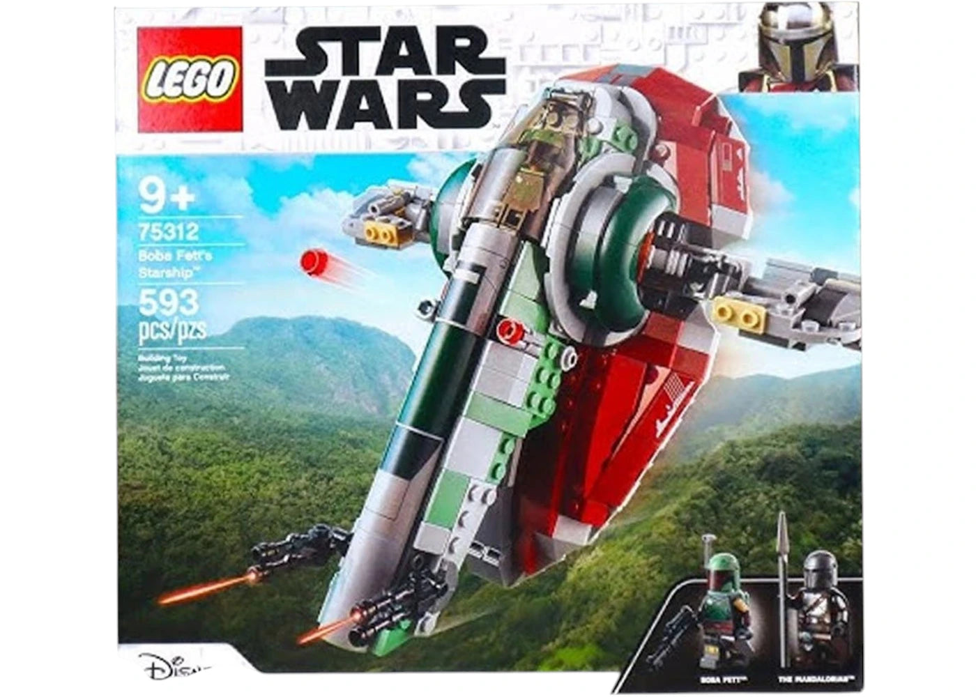 LEGO Star Wars Boba Fett's Starship Set 75312 -1