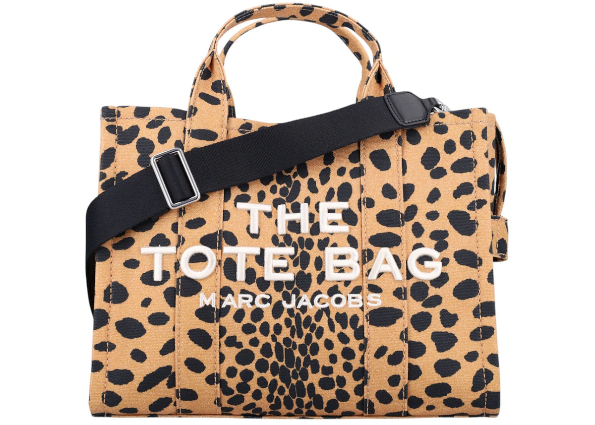Marc Jacobs The Medium Tote Cheetah Black Leo -1