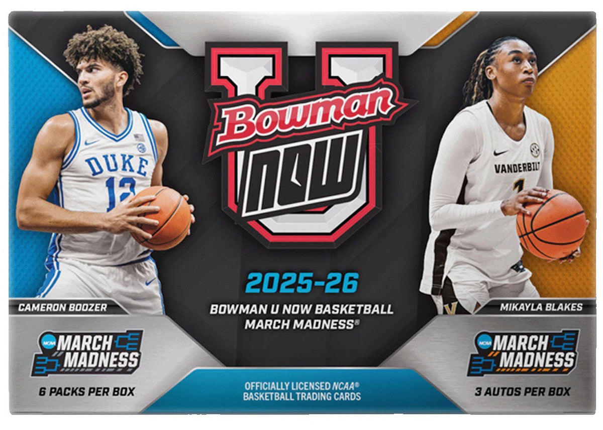 2026 Topps Bowman U Now March Madness Basketball Hobby Box -1