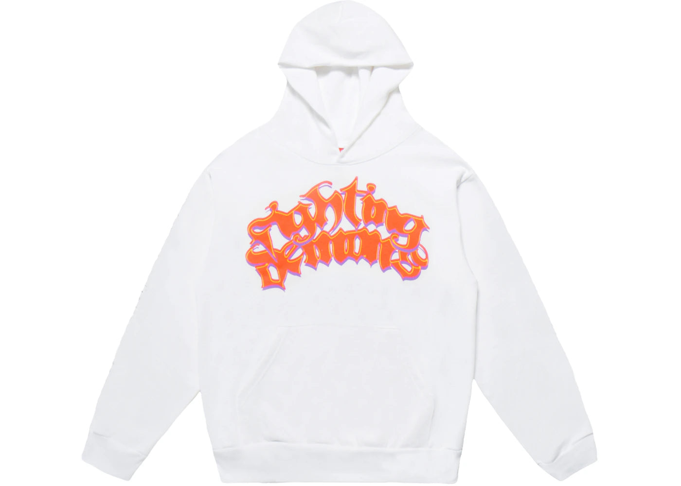 Juice Wrld x Vlone Neon Sweatshirt White -1