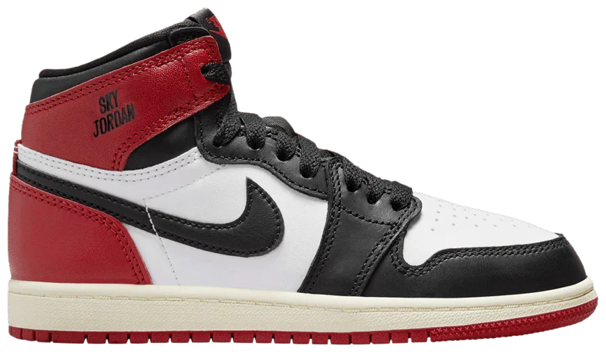 Jordan 1 Retro High OG Black Toe Reimagined (PS)-1