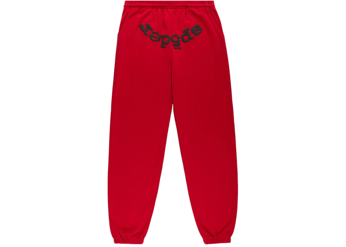 Sp5der OG Web V2 Sweatpant Red -1