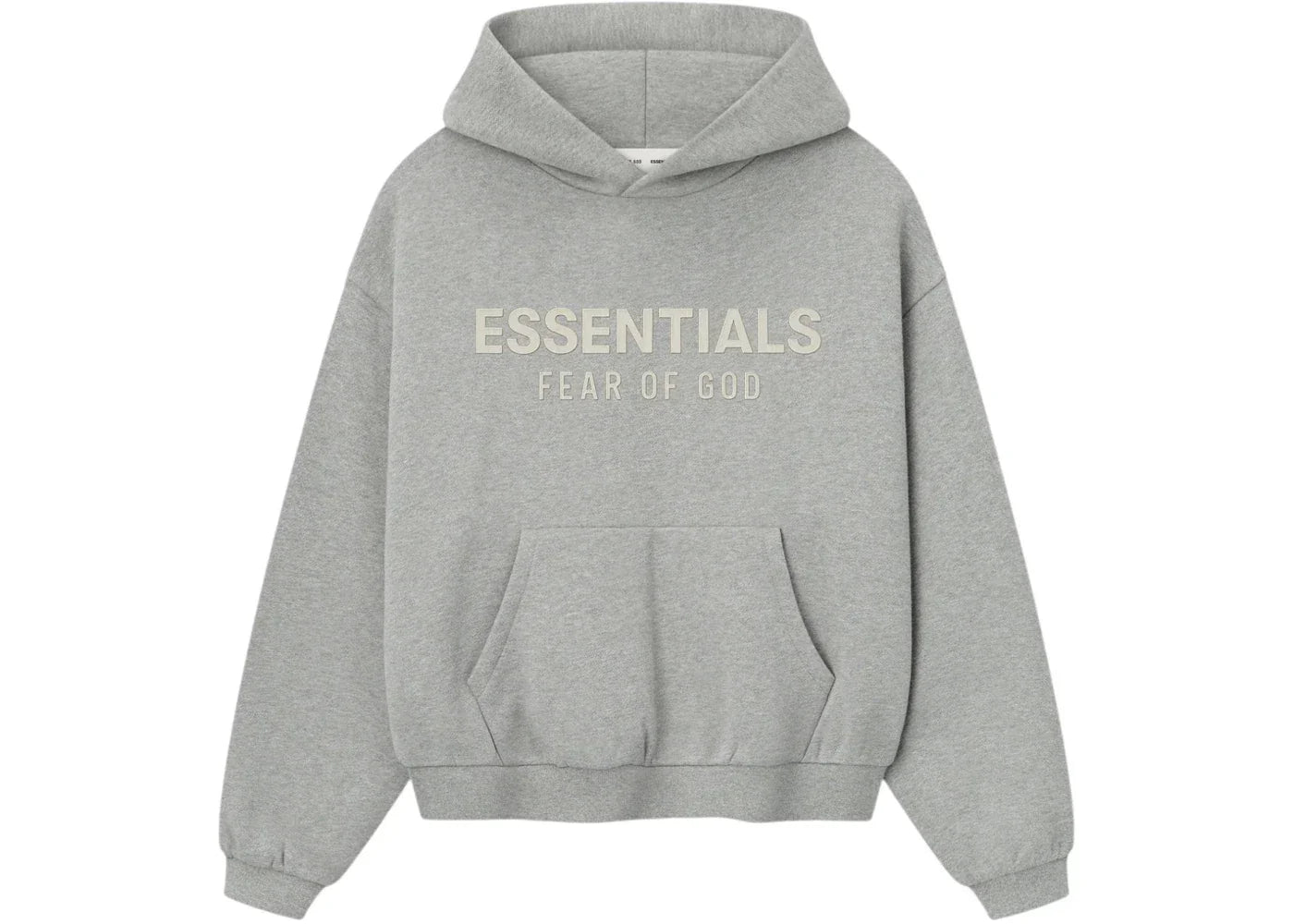 Fear of God Essentials Kids Fleece Hoodie Concrete Heather