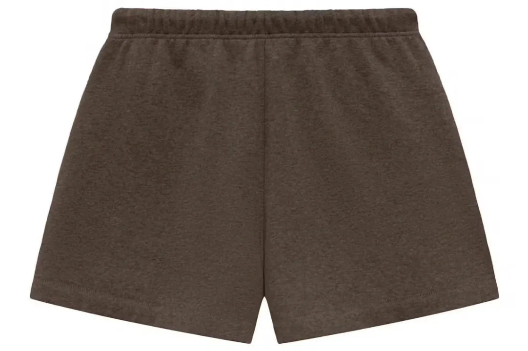 Fear of God Essentials Core Collection Sweatshort Heather Wood Back