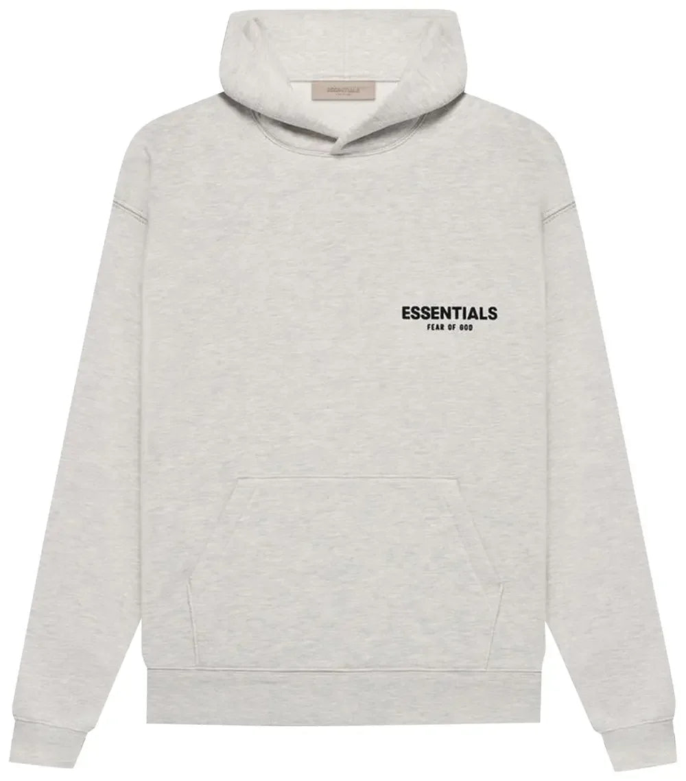 Fear of God Essentials Hoodie FW22 Light Oatmeal Front
