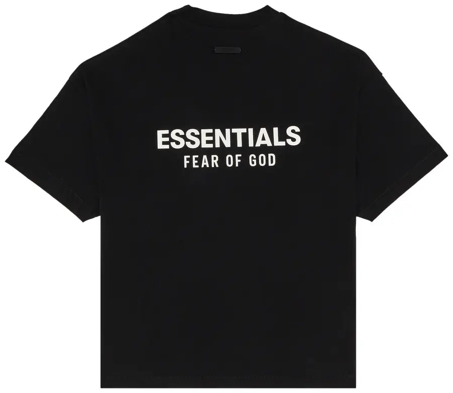 Fear of God Essentials Jersey Crewneck T-Shirt Black