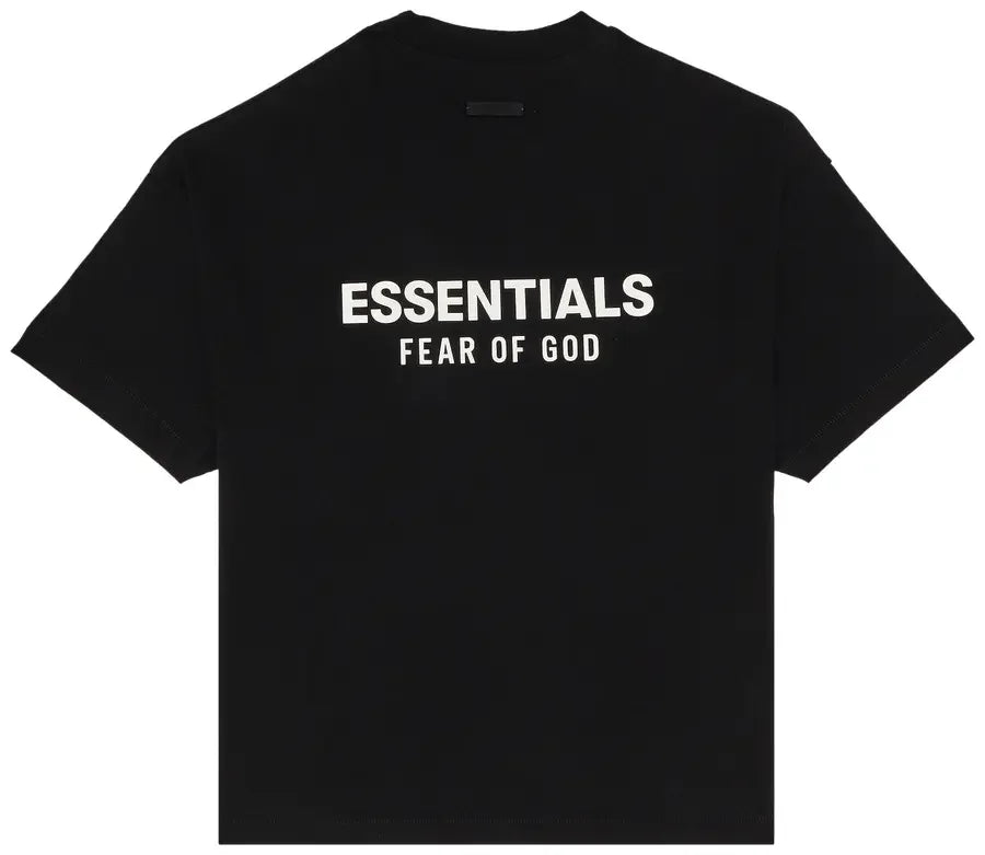 Fear of God Essentials Jersey Crewneck T-Shirt Black
