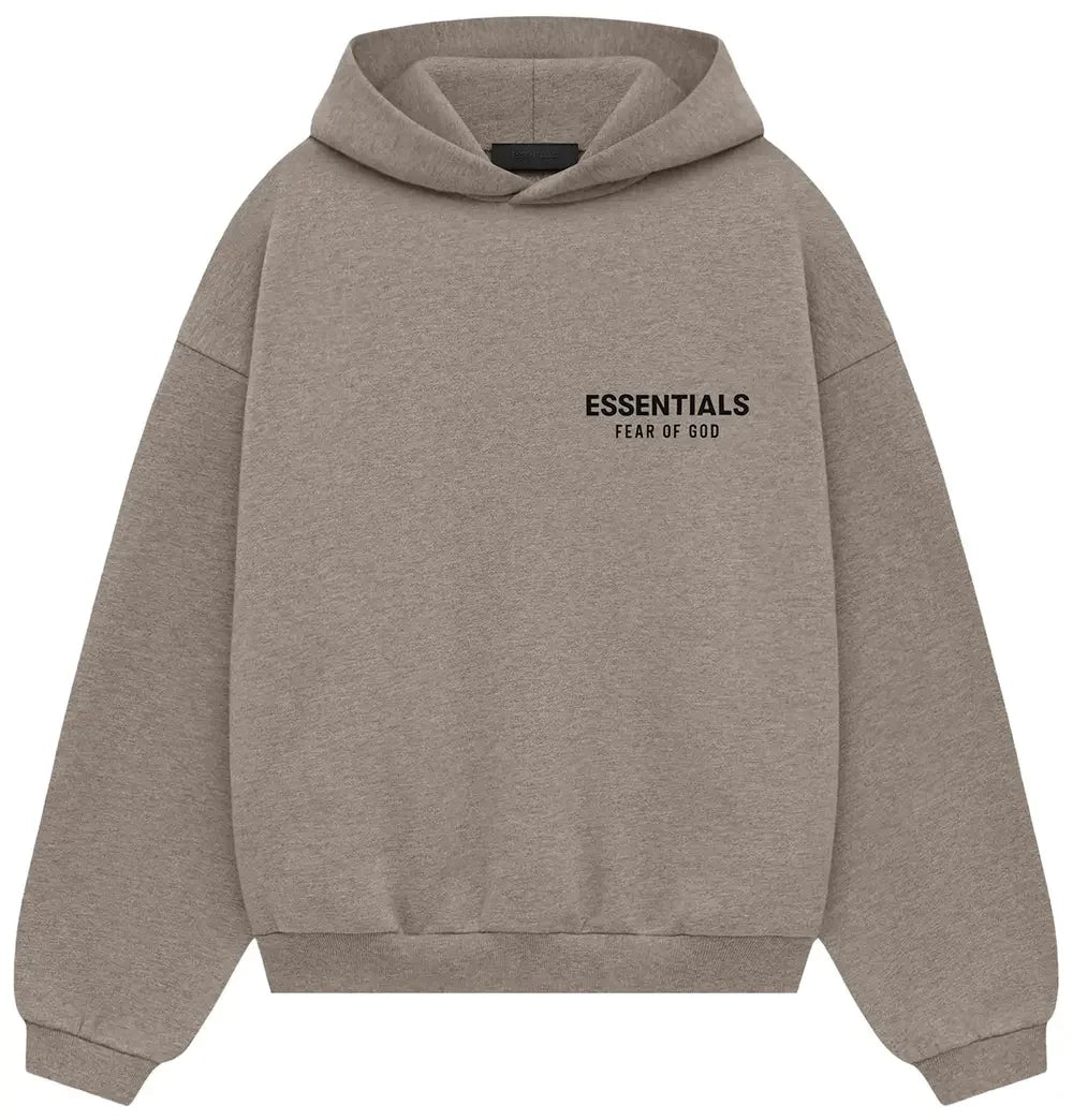 Fear of God Essentials Kids Fleece Hoodie Heather Gray