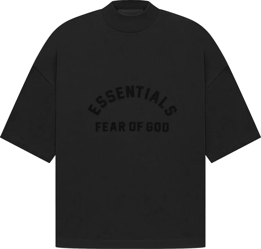 Fear of God Essentials Arch Logo Tee Jet Black
