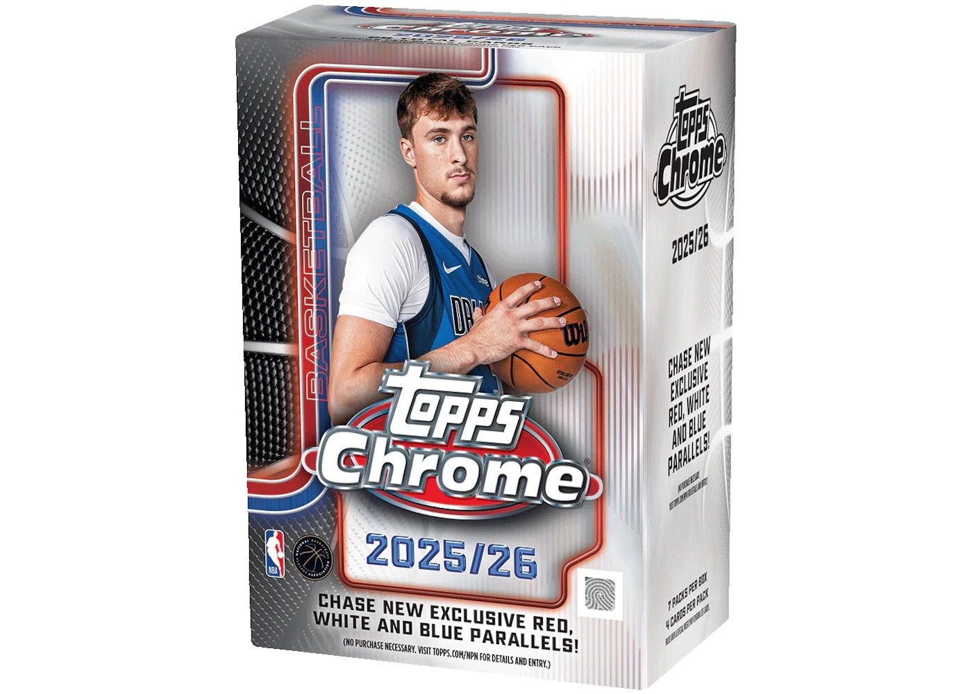 2025-26 Topps Chrome Basketball Value Box -1