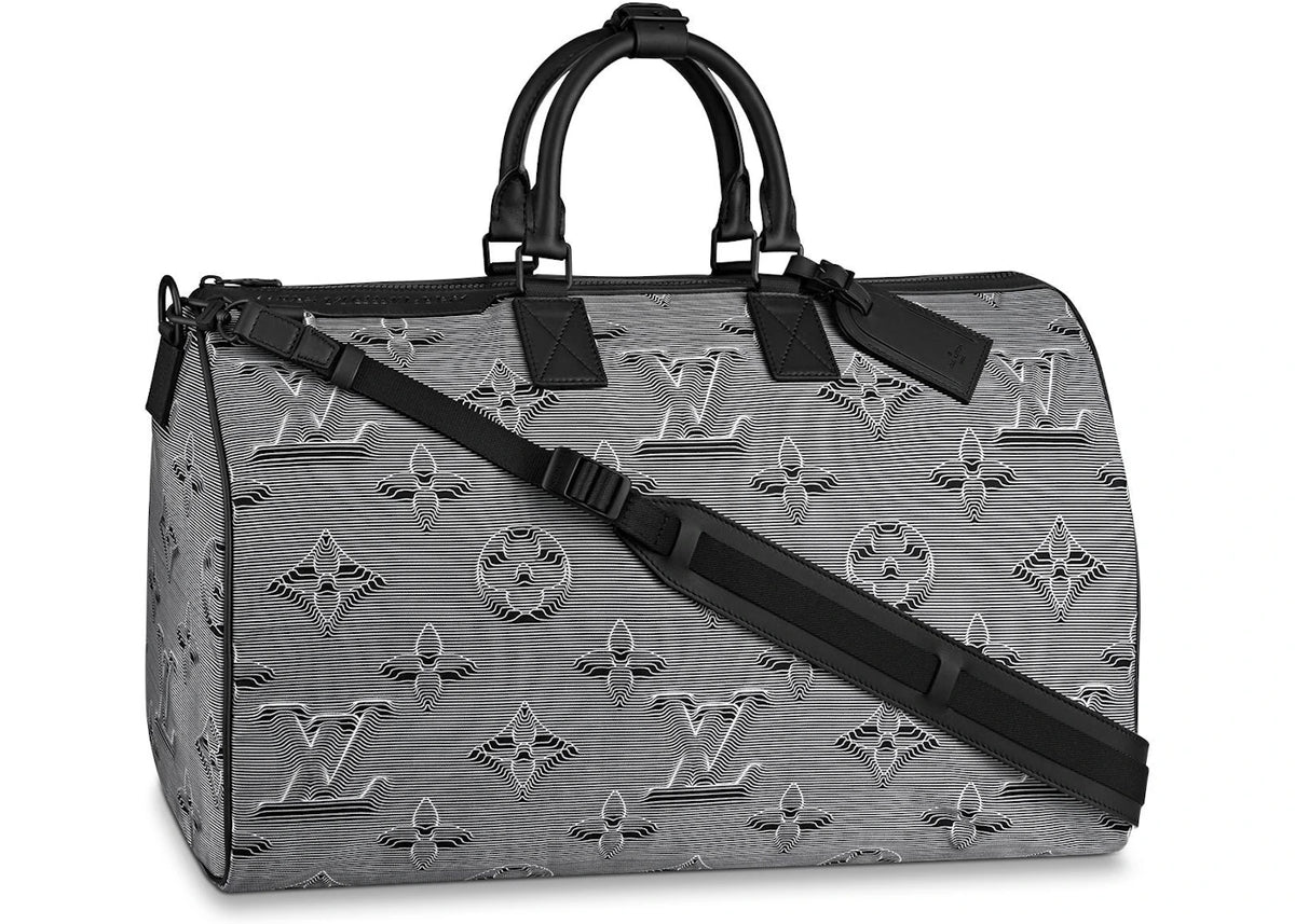 Louis Vuitton Reversible Keepall Bandouliere Monogram 3D 50 Rainbow/Gray/Black -1