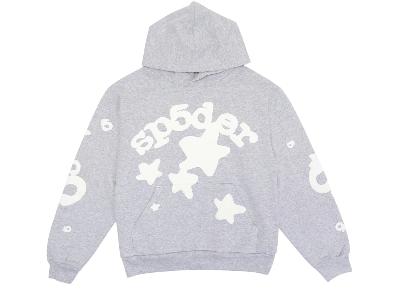 Sp5der Beluga Hoodie Heather Grey -1