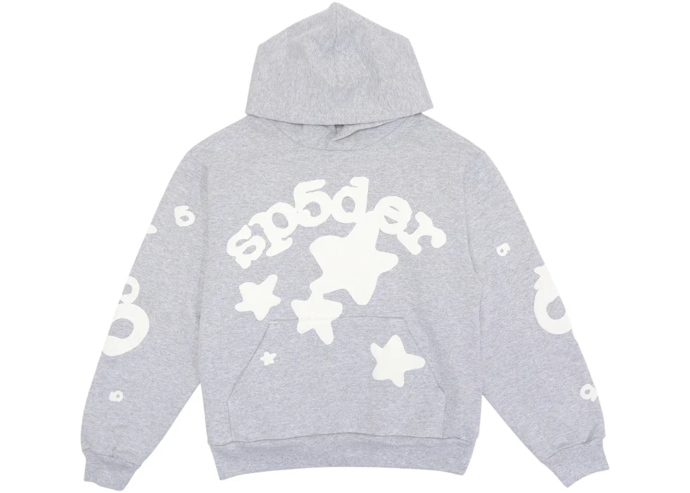 Sp5der Beluga Hoodie Heather Grey -1