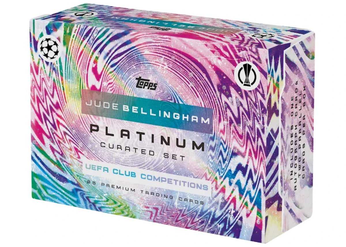 Topps Jude Bellingham Platinum UEFA Club Competitions Set Box -1