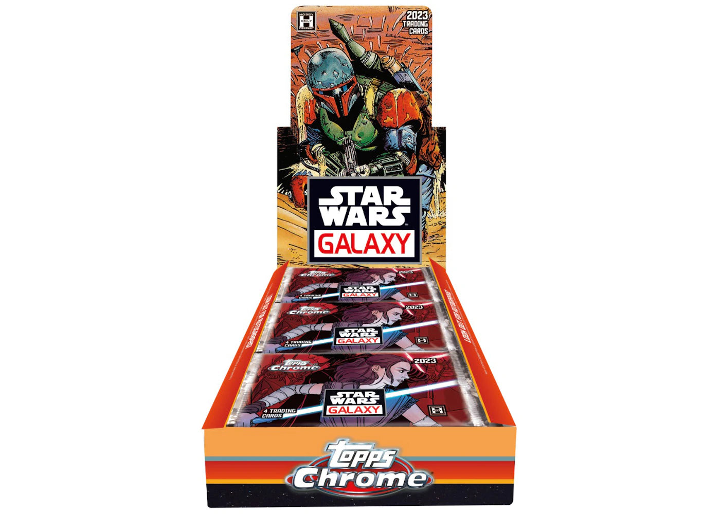 2023 Topps Star Wars Chrome Galaxy Hobby Box -1