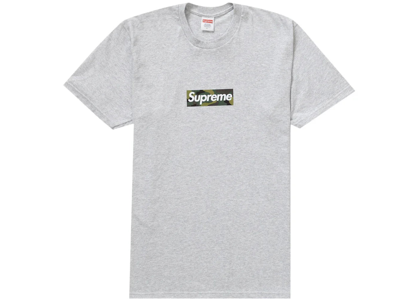 Supreme Box Logo Tee (FW23) Ash Grey -1